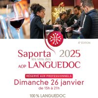 Salon Saporta 2025 - Les AOC du Languedoc - Salon réservé aux professionnels 