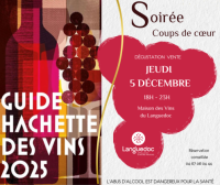 Soirée Coups de Cœur du Guide Hachette 2025